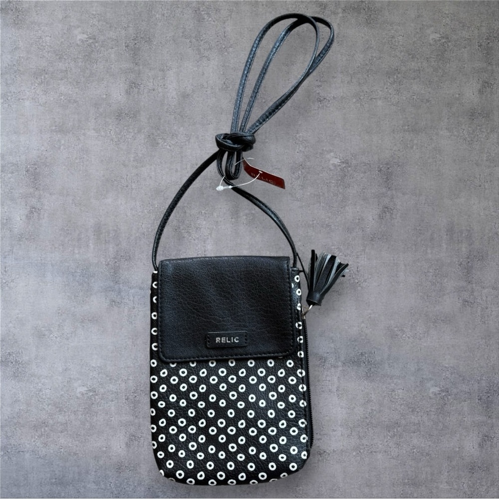 Relic Monochrome Patterned Crossbody Bag - NWT